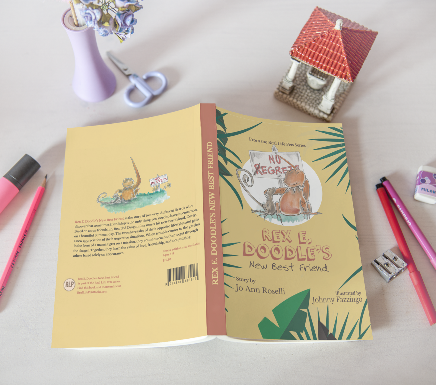 Rex E. Doodle's New Best Friend Autographed Book