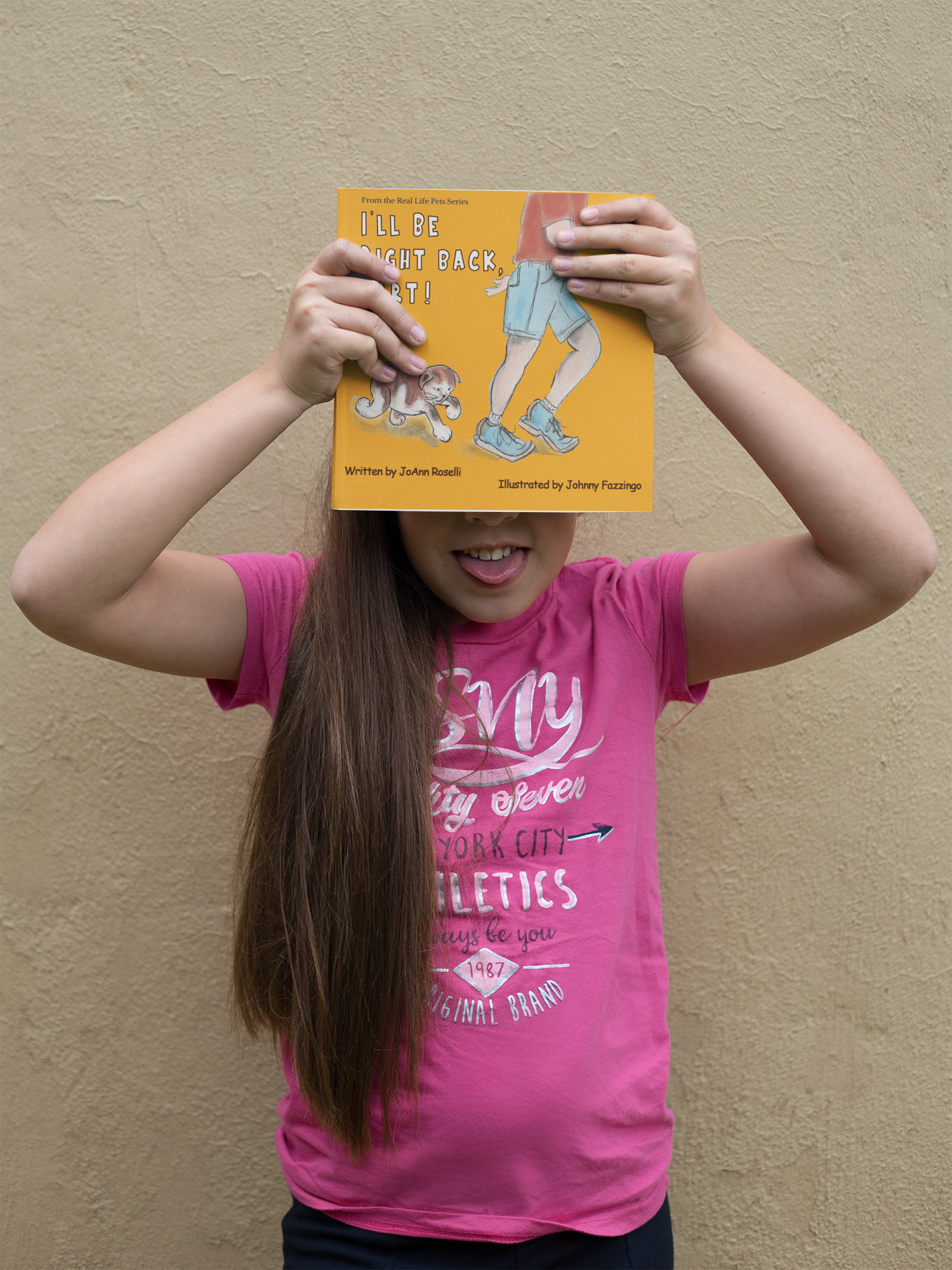 I'll Be Right Back, Bart! Autographed Book