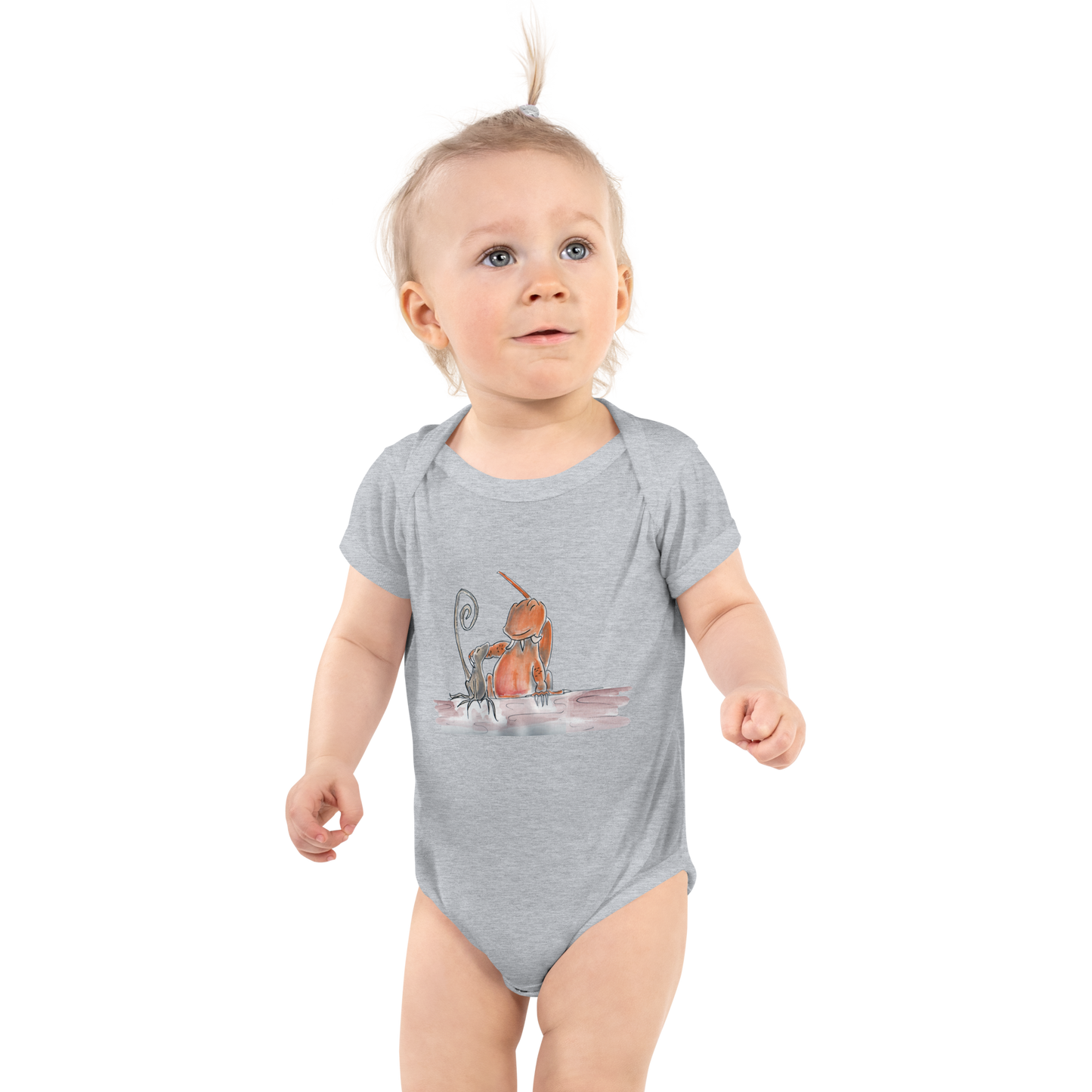 Curly and Rex Infant Onesie Bodysuit