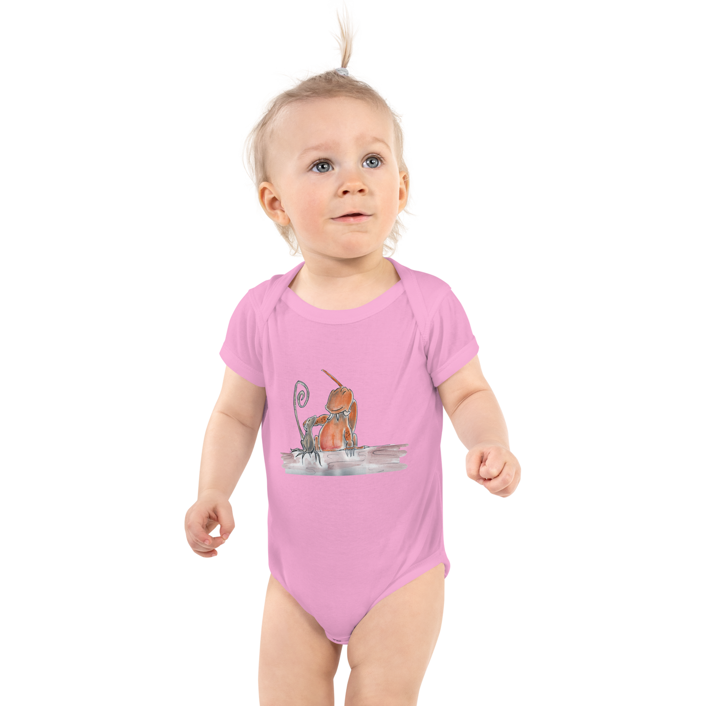 Curly and Rex Infant Onesie Bodysuit