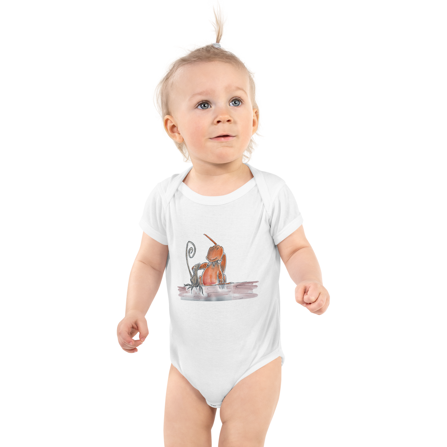 Curly and Rex Infant Onesie Bodysuit