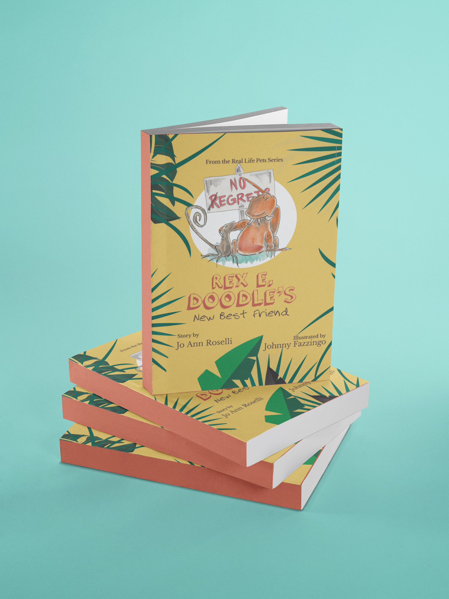 Rex E. Doodle's New Best Friend Paperback Book