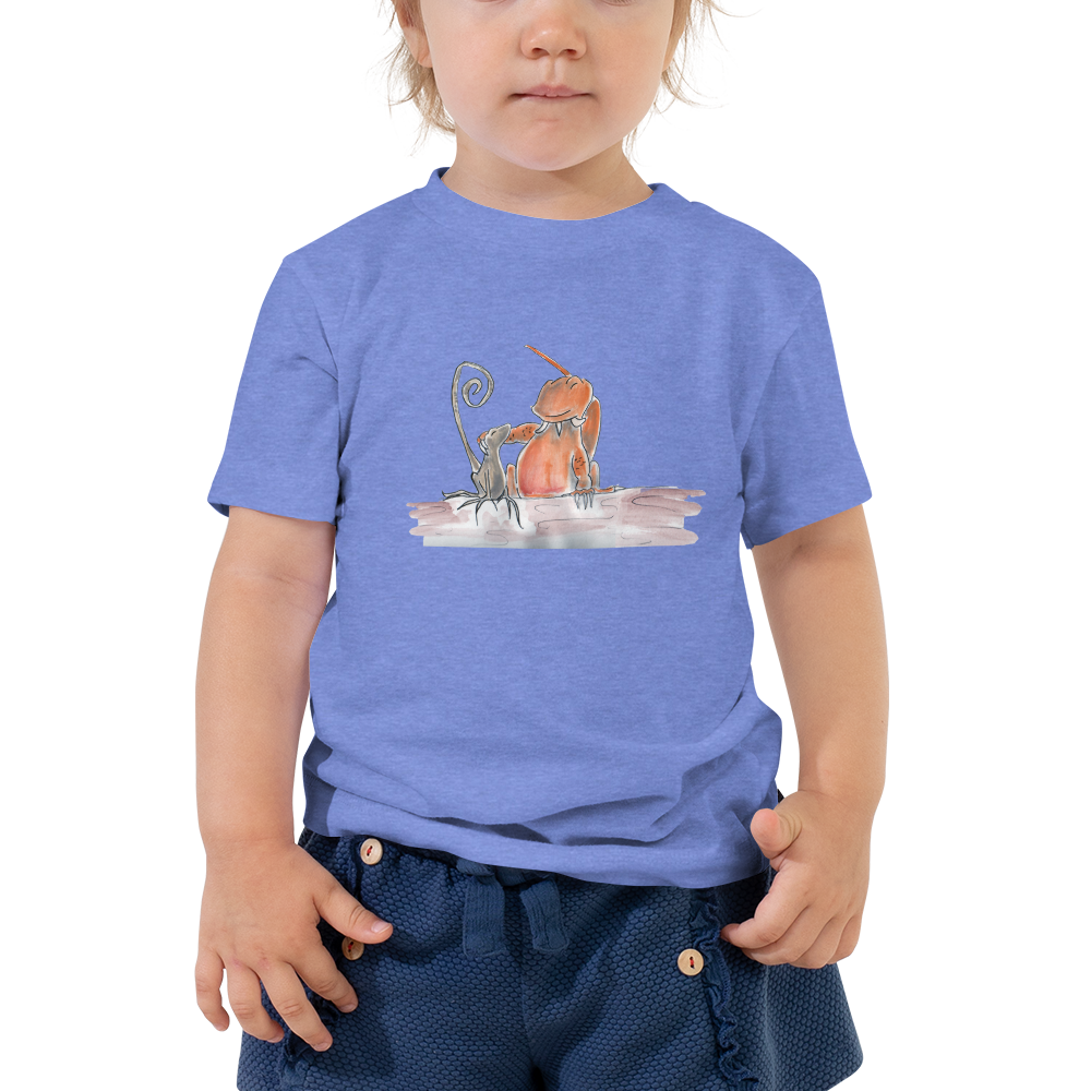 Rex and Curly Toddler Short Sleeve Tee