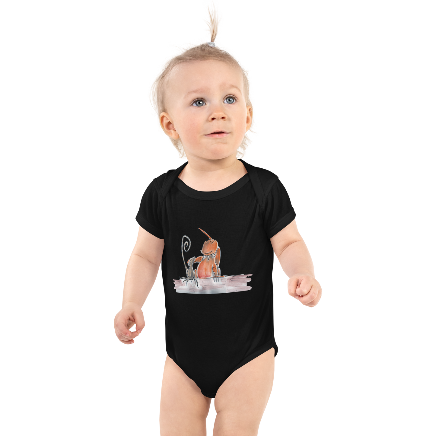 Curly and Rex Infant Onesie Bodysuit